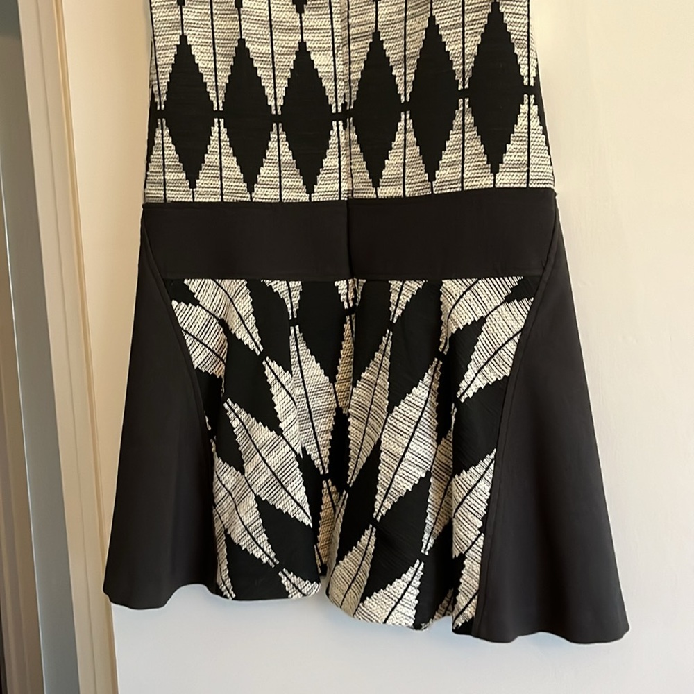 Banana Republic sleeveless Diamond Jaquard dress - Picture 5 of 10